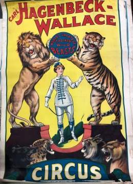 Group of Early Circus Advertising Posters & Memorabilia