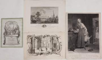 18th Century German & French Etchings