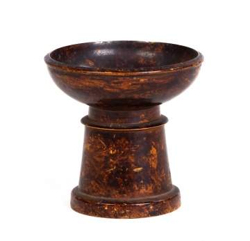 Rare E. Hopkins, Lyons, NY Grain Painted Sifter