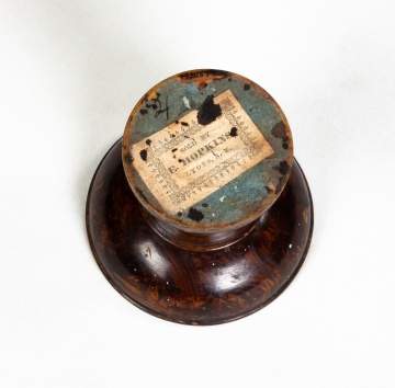 Rare E. Hopkins, Lyons, NY Grain Painted Sifter