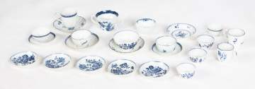 Group of Worcester Porcelain