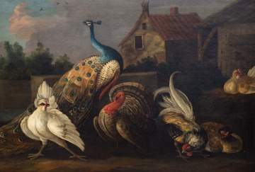 Attributed to Marmaduke Craddock (British, 1660-1716) Old Masters Painting
