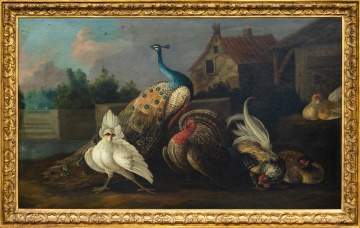 Attributed to Marmaduke Craddock (British, 1660-1716) Old Masters Painting