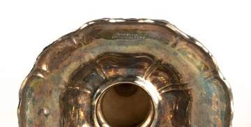 Tiffany & Co. Sterling Chrysanthemum Candlesticks