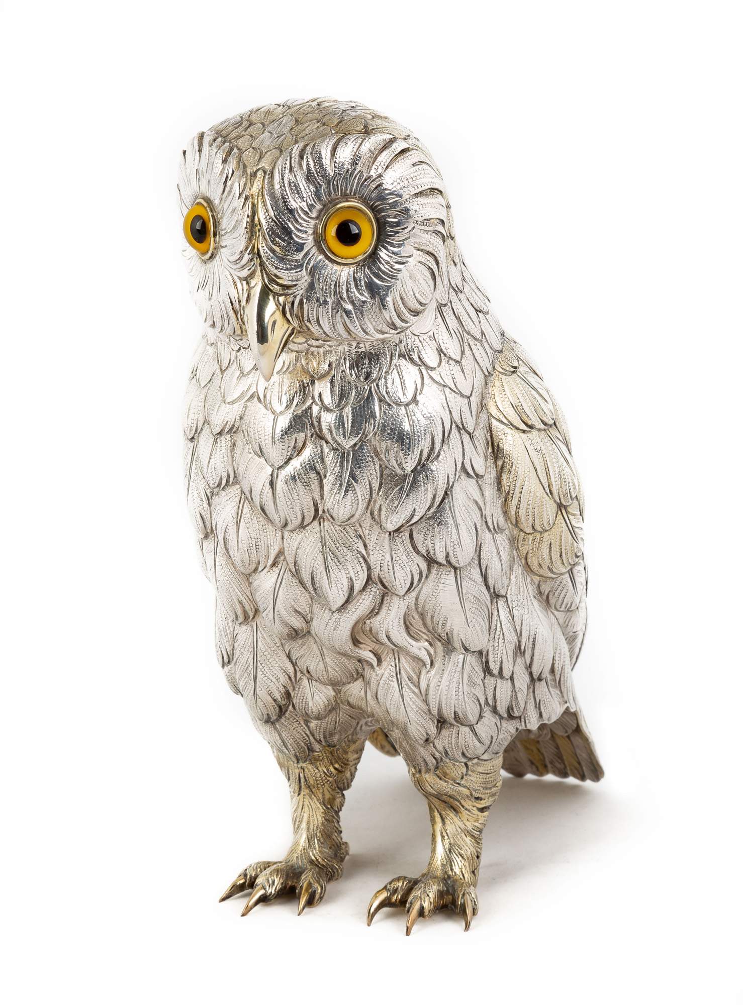 Sterling Silver Owl Cottone Auctions