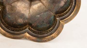 Continental Gilt Wash Silver Chalice