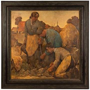 Willem Van Den Berg (Dutch, 1886-1970) Painting