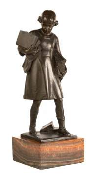 Victor Heinrich Seifert (Austrian, 1870-1953) "Bookworm"