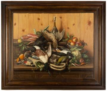 G. Estienne (Italian, b. 1870) "The Day's Bag"