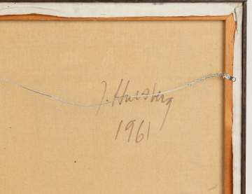 John Hultberg (American, 1922-2005) Untitled