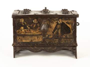 17th/18th Century Wrought Iron Box