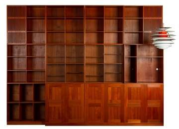 Mogens Koch (Danish, 1888-1993) Modular Bookcase 