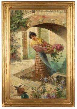 J. Charles Arter (American, 1860-1923) Venetian Scene
