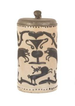 18th Century Salt Glazed Tankard