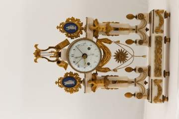 A Louis XVI Ormolu Mantel Clock By Imbert L'ine A Paris, Late 18th Century