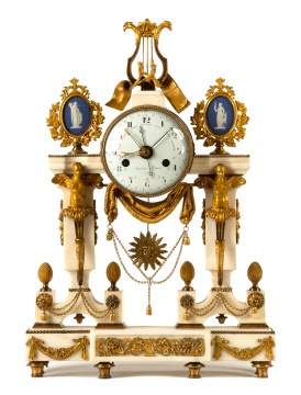 A Louis XVI Ormolu Mantel Clock By Imbert L'ine A Paris, Late 18th Century