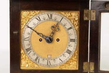 Fine Diminutive Shell Cased Bracket Clock