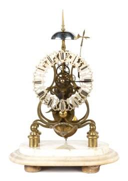 B. Symons, London Skeleton Clock
