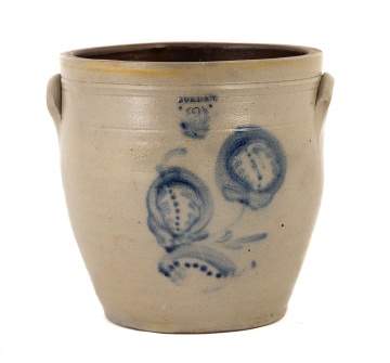 Jordan, NY 3 Gallon Ovoid Crock