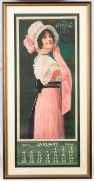 1914 Paper Litho Betty Calendar