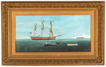 J. Briggs (American) The Whaler "Alice" Off  Baffin Island