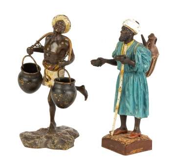 Two Austrian Cold Patinaed Figures