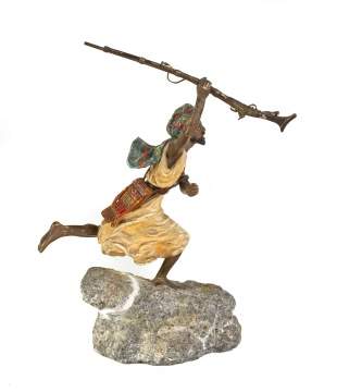 Austrian Cold Patinaed Running Warrior