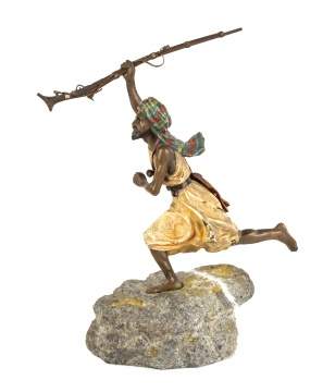 Austrian Cold Patinaed Running Warrior