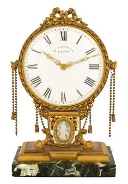 E.F. Caldwell, NY, Table Clock