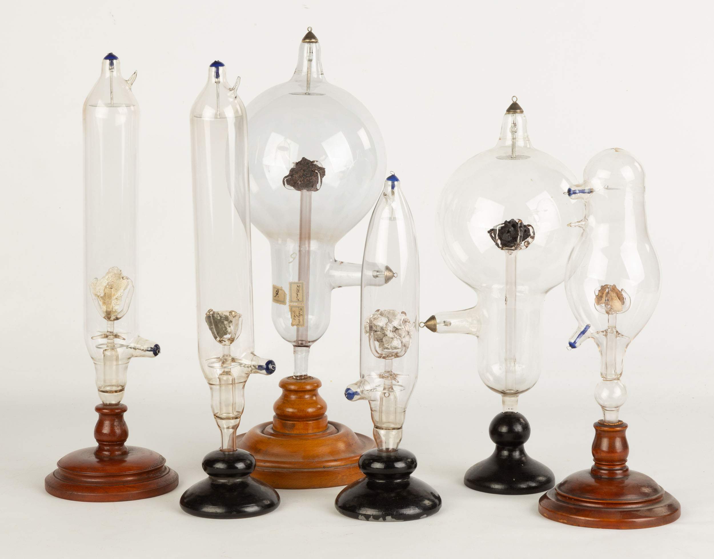 Scientific Blown Glass Items with Various Elements Cottone Auctions