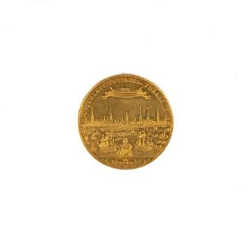 Hamburg 1675, 10 Duecats. Gold Coin.