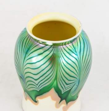 Rare Steuben Decorated Shade