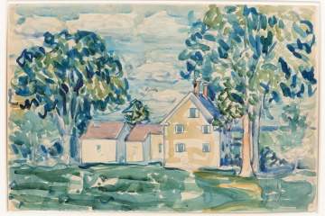 Maurice Prendergast (American, 1858 – 1924) Farmer’s Cottage