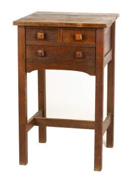 Attributed to Stickley Brothers #2568 “Sewing Table”