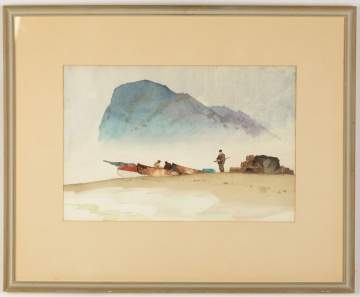 Roy Mason (American, 1886 - 1972) Watercolor 
