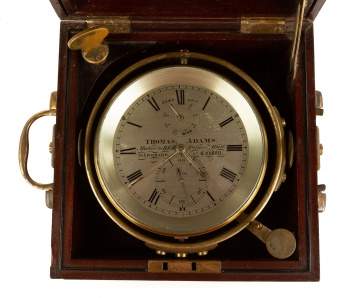 Thomas Adams Boxed Chronometer