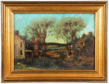 Walter E. Baum (American, 1884 - 1956) "The Village"