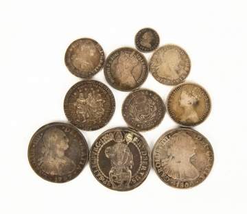 Group of 18th & Early 19th Century Continental Silver Coins