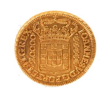 Brazilian Gold Coin, 1726