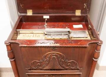 Stella Double Comb Floor Model Music Box