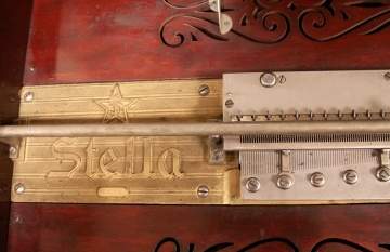 Stella Double Comb Floor Model Music Box