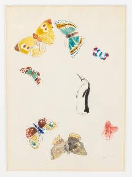 Odilon Redon (French, 1840 – 1916) Papillons