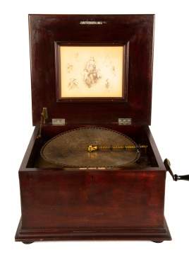 Double Comb Regina Music Box