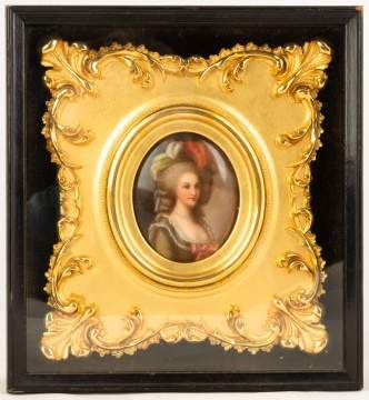 19th Century Painting on Porcelain