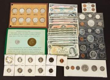 Various Proof Coins and Currency