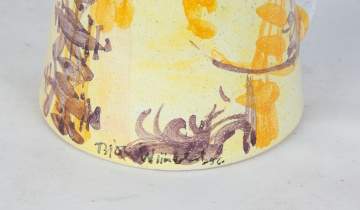 Bjørn Wiinblad (Danish, 1918-2006) Earthenware  Centerpiece