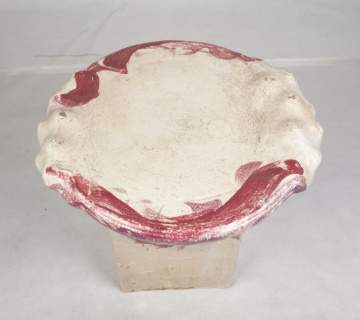 Nancy Jurs (American, b. 1941) Ceramic Garden Seat