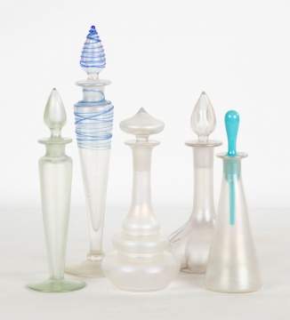 Five Steuben Ver de Soie Perfumes