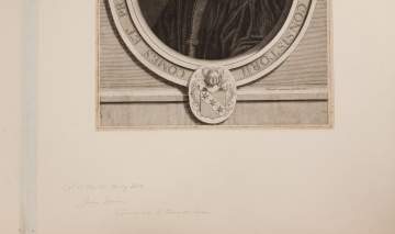 Robert Nanteuil 1623-1678 Portrait of Jean Dorieu 1596-1679 Engraving