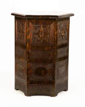 Arts and Crafts Oak Stand